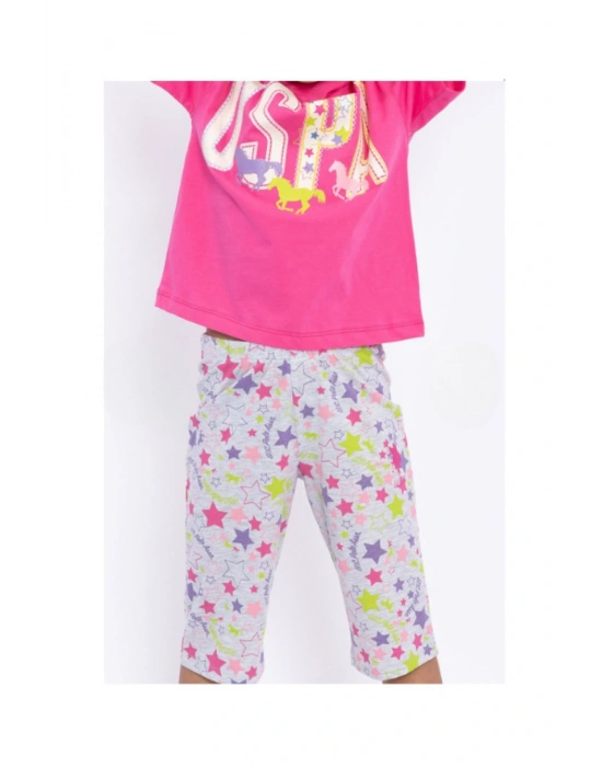 Kız Çocuk Kapri Takım