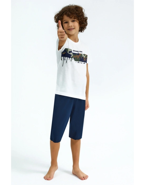 Erkek Baba Oğul Kombin Kapri Takım