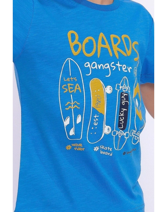 Erkek Çocuk Pamuklu Kapri Takım 2706