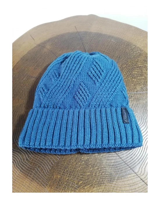 Erkek Içi Polar Klasik Bere Karışık Ürün Tekli