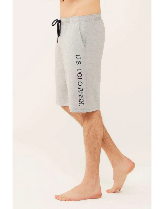 Baskılı Ip Bağlamalı, Likralı Cepli Erkek Şort 18474