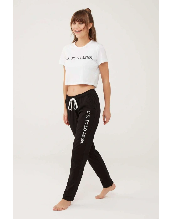 Kadın Siyah Pijama Altı 16601