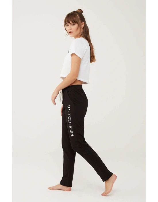 Kadın Siyah Pijama Altı 16601