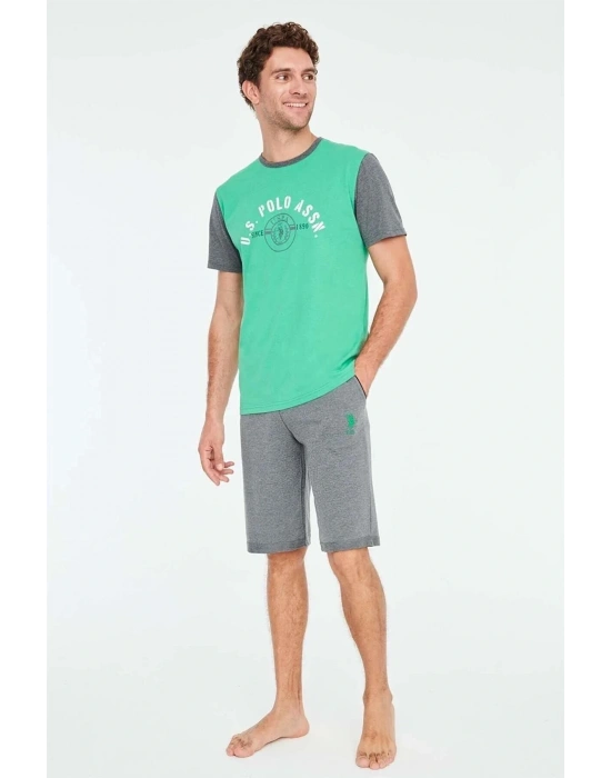 U.S POLO 18673 YARIM KOL KAPRİ TAKIM