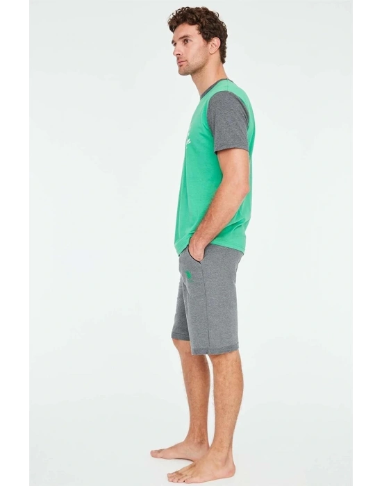 U.S POLO 18673 YARIM KOL KAPRİ TAKIM