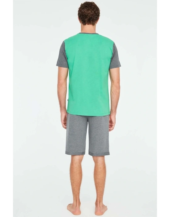 U.S POLO 18673 YARIM KOL KAPRİ TAKIM