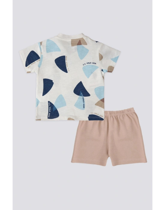 U.S. Polo Assn Erkek Bebek Krem Takım