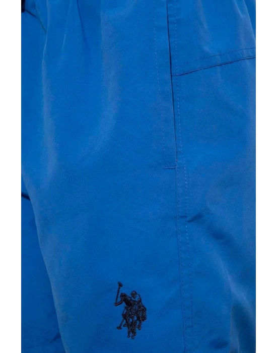 Erkek Saks Mavi Orta Boy Deniz Şortu 21000