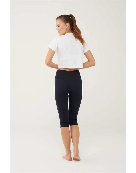 U.s Polo Assn. 16608 Kadın Kısa Spor Tayt-lacivert