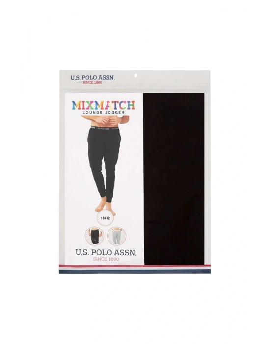 U.S. Polo Assn. Erkek Gri Melanj Iki Iplik Pijama Altı 18472