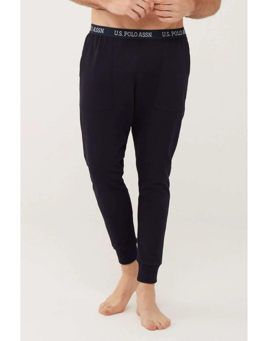 U.S. Polo Assn. Erkek Lacivert Iki Iplik Pijama Altı 18472