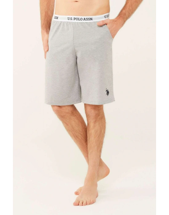 Erkek Gri Melanj Şort 18473