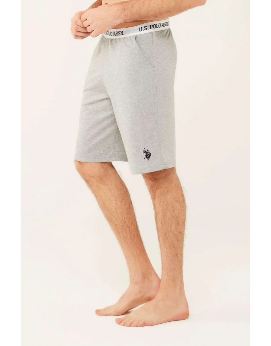 Erkek Gri Melanj Şort 18473