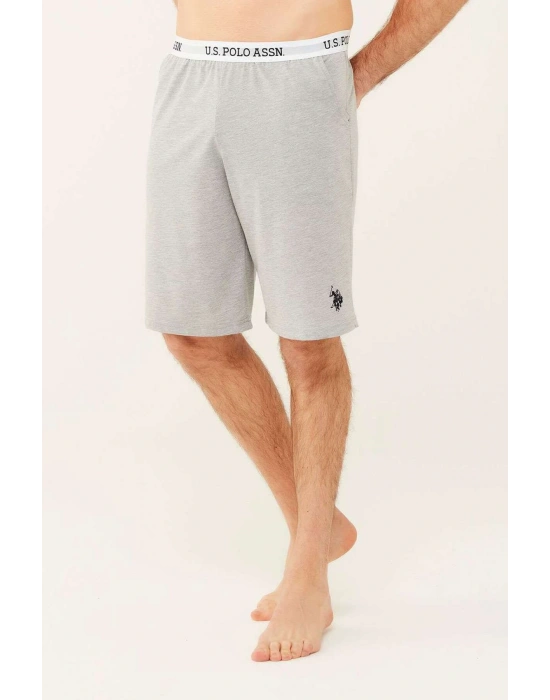 Erkek Gri Melanj Şort 18473