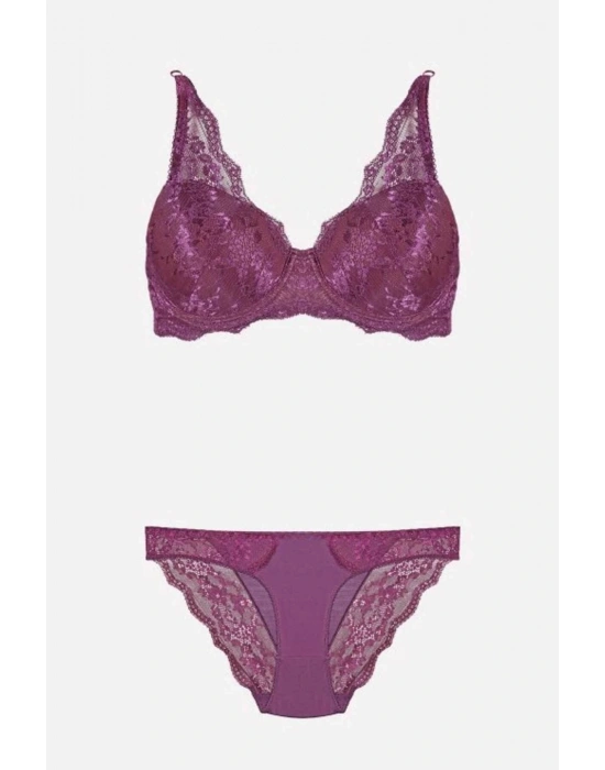 Kadın Fantezi Desteksiz Sütyen Ve Külot Takım