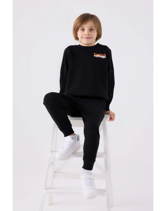 ERKEK ÇOCUK EŞOFMAN TAKIM - SİYAH