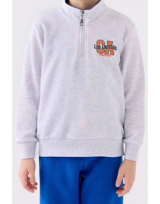 Erkek Çocuk Gri Eşofman Takımı