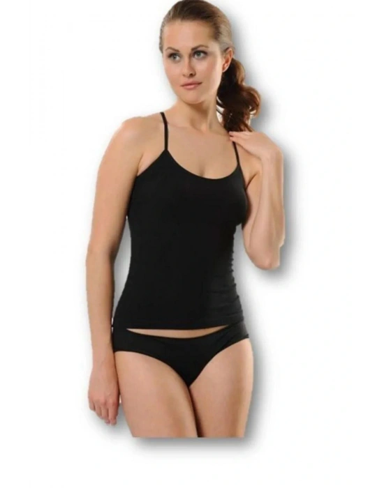 Kadın Bambu İp Askılı Atlet 9137