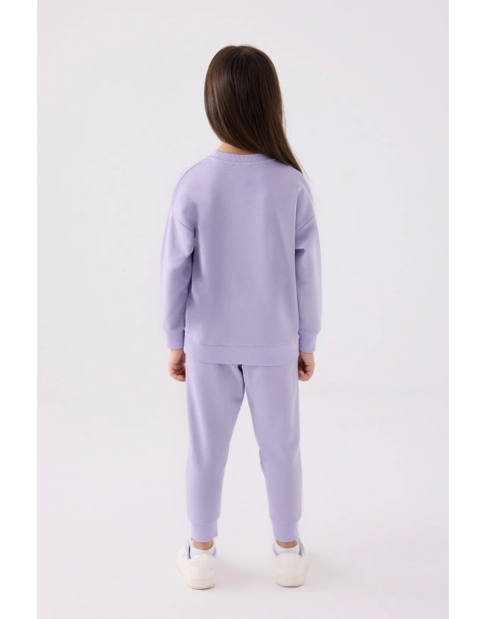 Kız Çocuk Eşofman Takım ,üç Iplik Dokuma