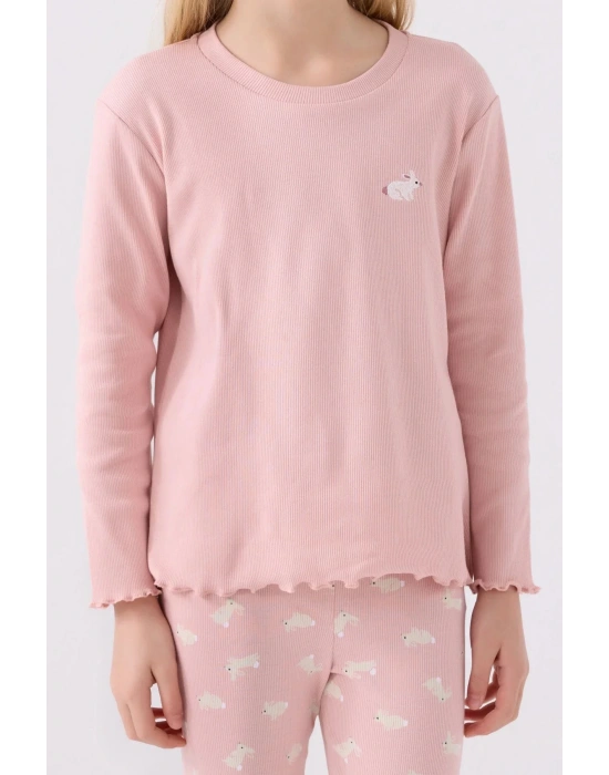 KIZ ÇOCUK İKİLİ TAYT TAKIM - SOMON