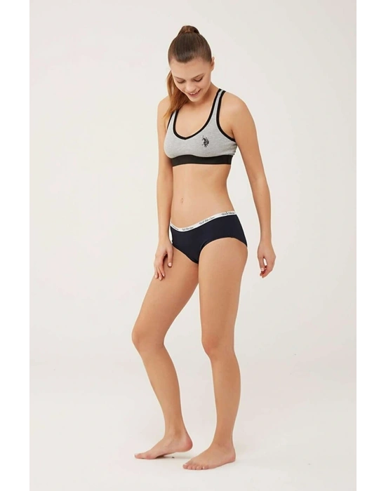 3lü Paket, (siyah & Beyaz & Ten) Pamuklu & Likralı, Yüksek Bel, Kadın Şort Külot