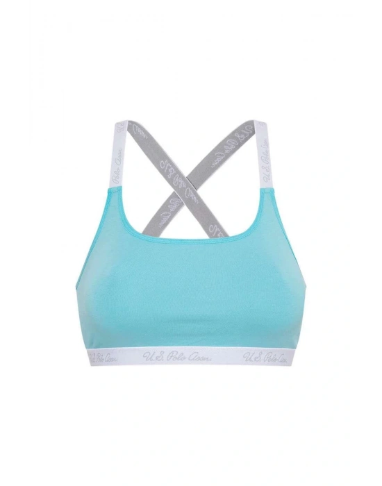 Kadın Mint Çapraz Askılı Büstiyer 68001