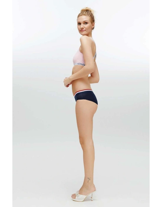 Kadın Pembe Çapraz Askılı Büstiyer 68001