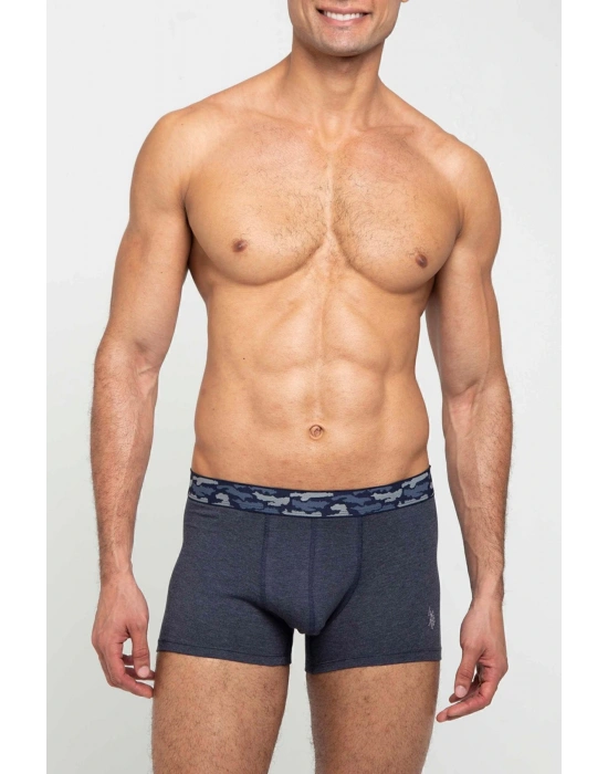 Erkek Lacivert Melanj 2 Li Boxer 80346