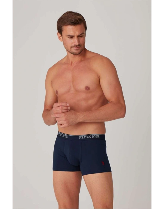 Erkek Lacivert - Baskılı 2 Li Boxer 80350ınt