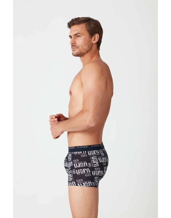 Erkek Lacivert - Baskılı 2 Li Boxer 80350ınt