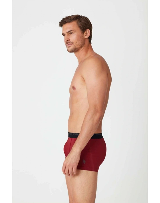 Erkek Siyah - Bordo 2 Li Boxer 82005