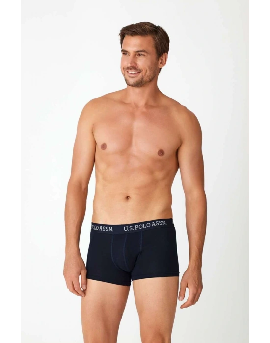 Erkek Lacivert - Lacivert Baskılı 2 Li Boxer 82006