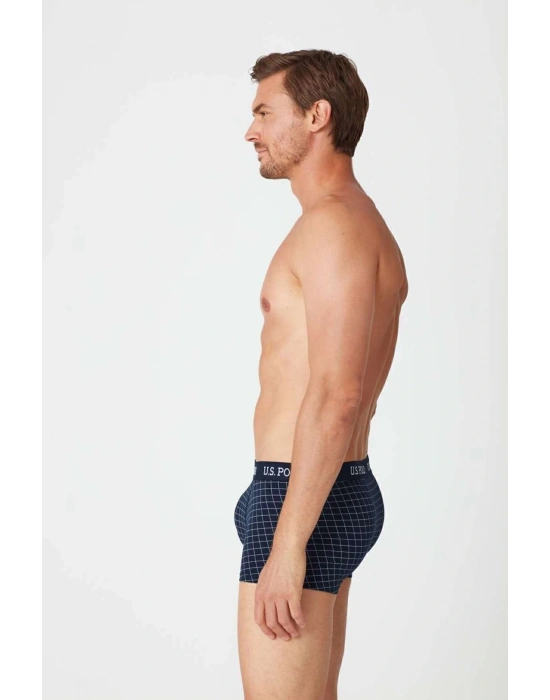 Erkek Lacivert - Lacivert Baskılı 2 Li Boxer 82006