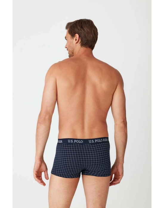 Erkek Lacivert - Lacivert Baskılı 2 Li Boxer 82006