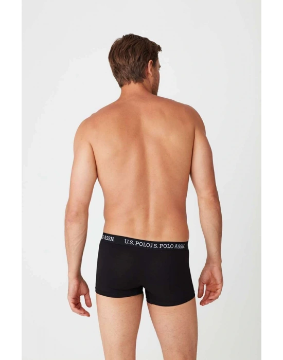 Erkek Siyah - Siyah Baskılı 2 Li Boxer 82006