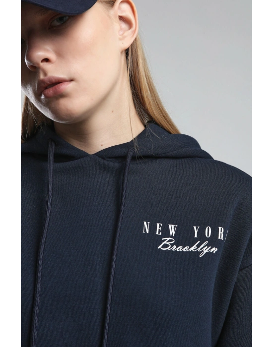 Kadın Lacivert Sweatshirt