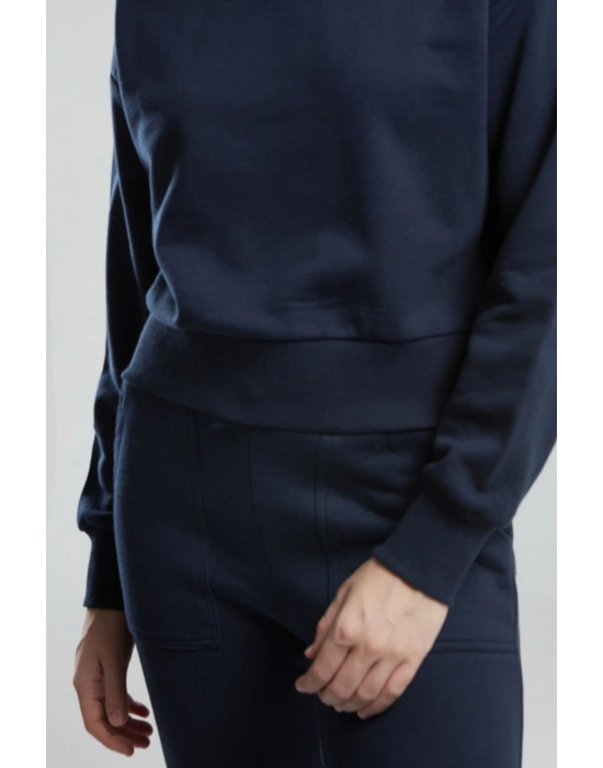 Kadın Lacivert Sweatshirt