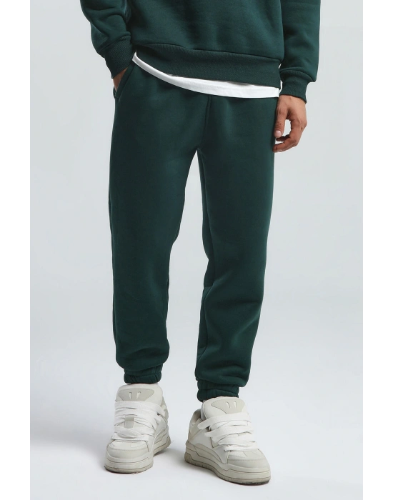 Erkek Yeşil Jogger Eşofman Altı