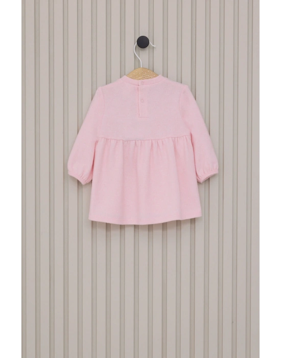 Kız Bebek Pembe Elbise