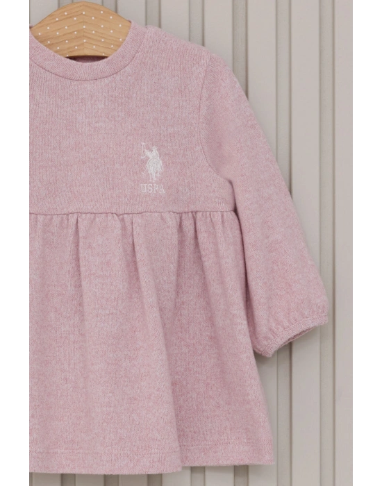Kız Bebek Pembe Elbise
