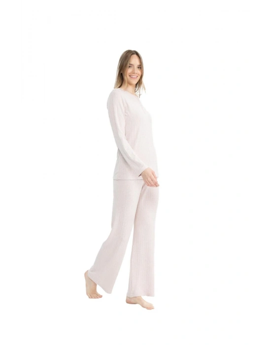 U.S. Polo Assn. Kadın Pembe Patlı Pijama Takımı