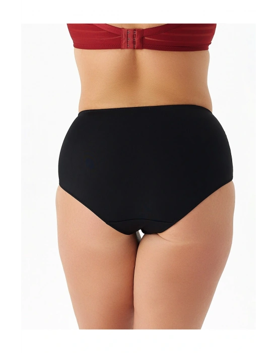 Aster Büyük Beden Çizgili Külot