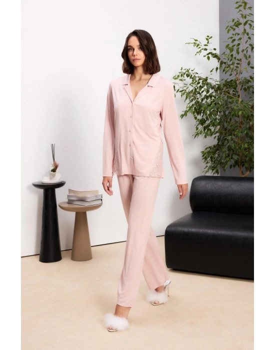 Penye Altılı Gelin Çeyiz Seti - 5000 Pudra