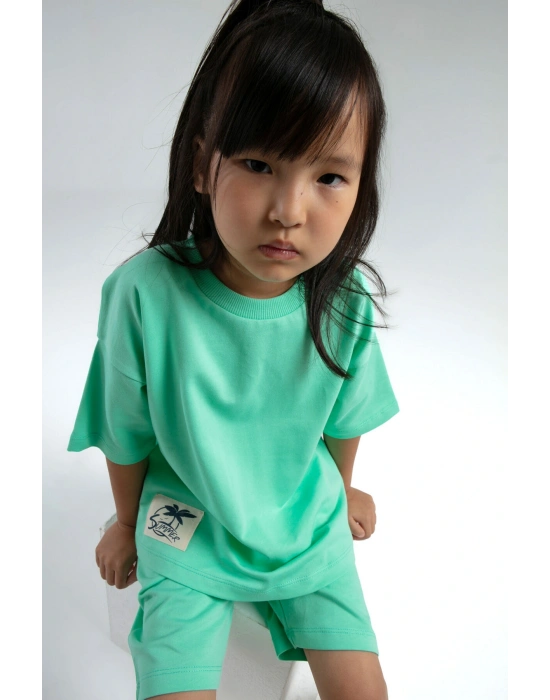 Kız Çocuk Bermuda Takım