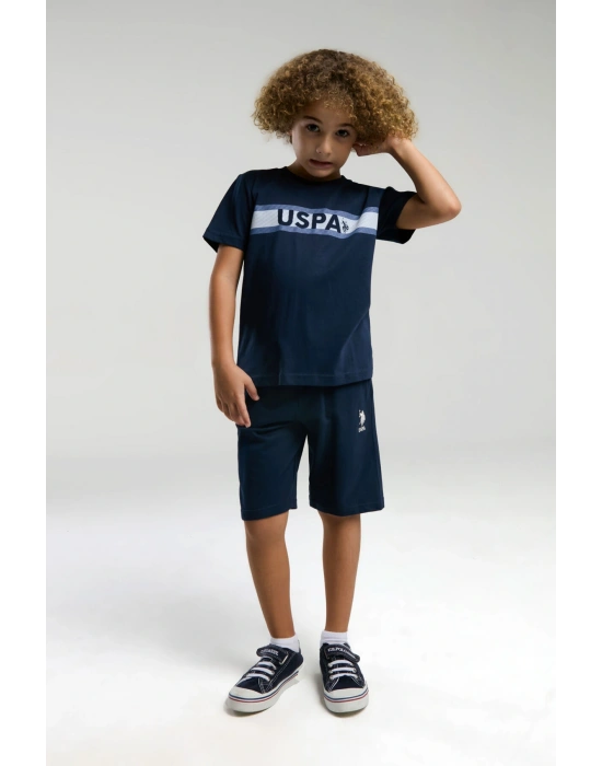 U.S. Polo Assn Erkek Çocuk Bermuda Takım