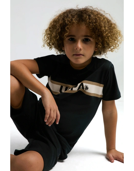 U.S. Polo Assn Erkek Çocuk Bermuda Takım