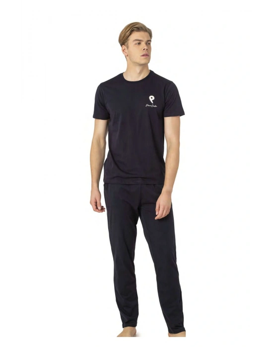 Lisanslı Erkek %100 Pamuklu Kısa Kollu  ve Cepli Yazlık Pijama Takımı