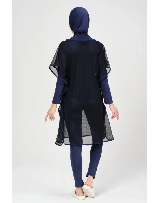 Dalgıç Tulum Havuz Tesettür Mayo