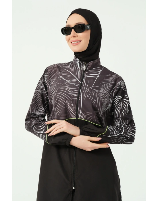 Kıl biye Süslemeli Tesettür Mayo