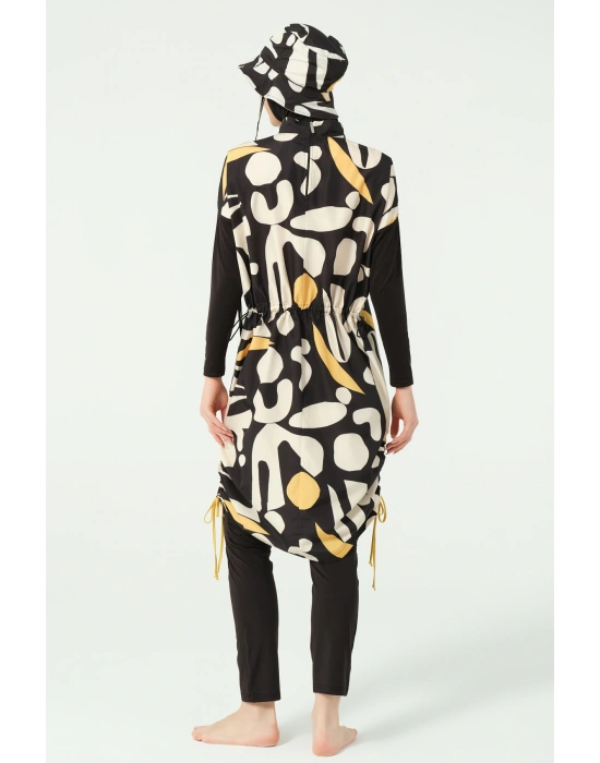 Şapkalı Rahat Tesettür Mayo